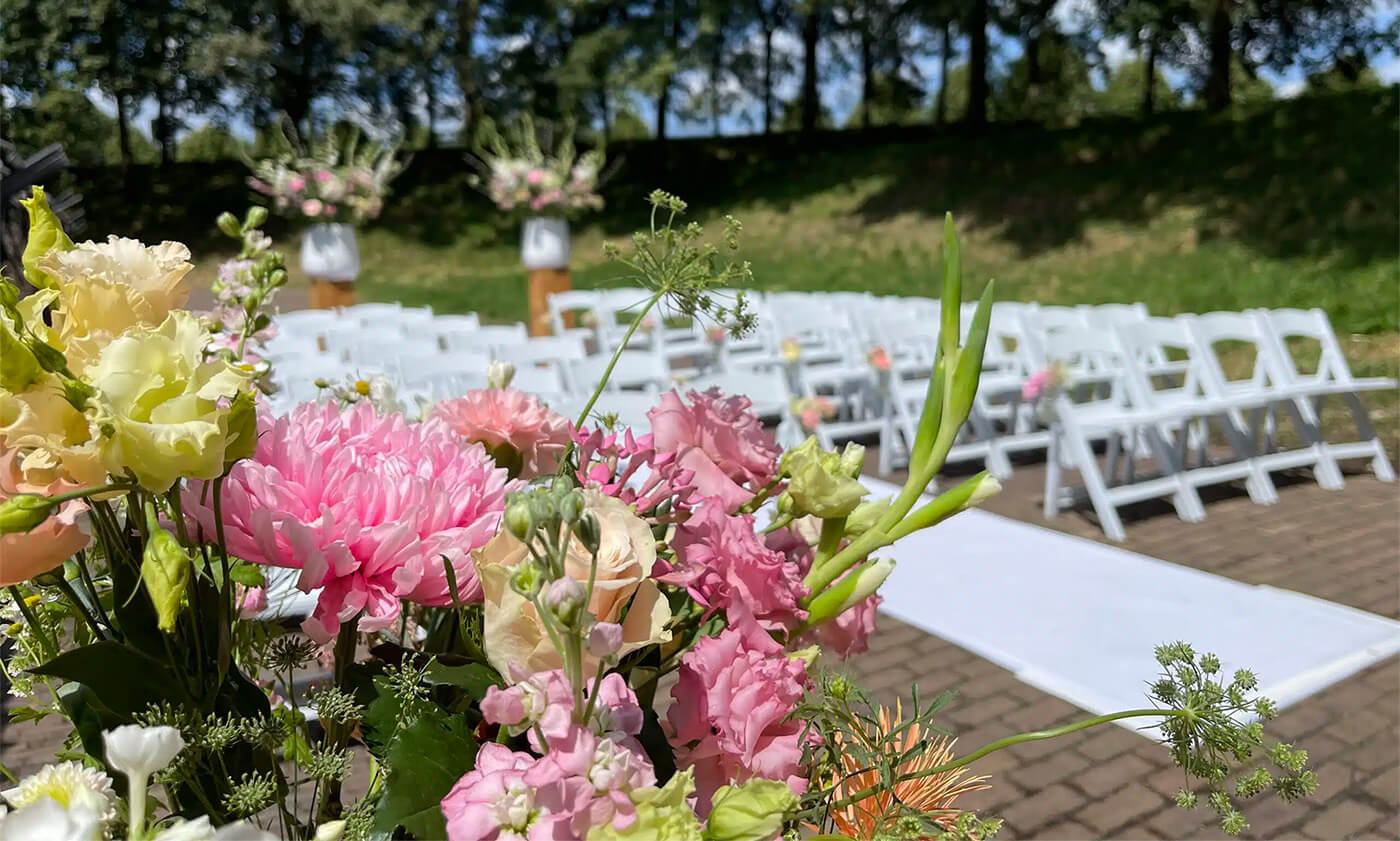 Huwelijksceremonie begeleid door weddingplanner in Noord-Brabant